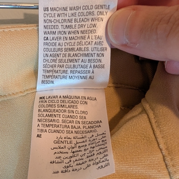 AND NOW THIS Khaki Wide Leg Women's Pants - Picture 7 of 9